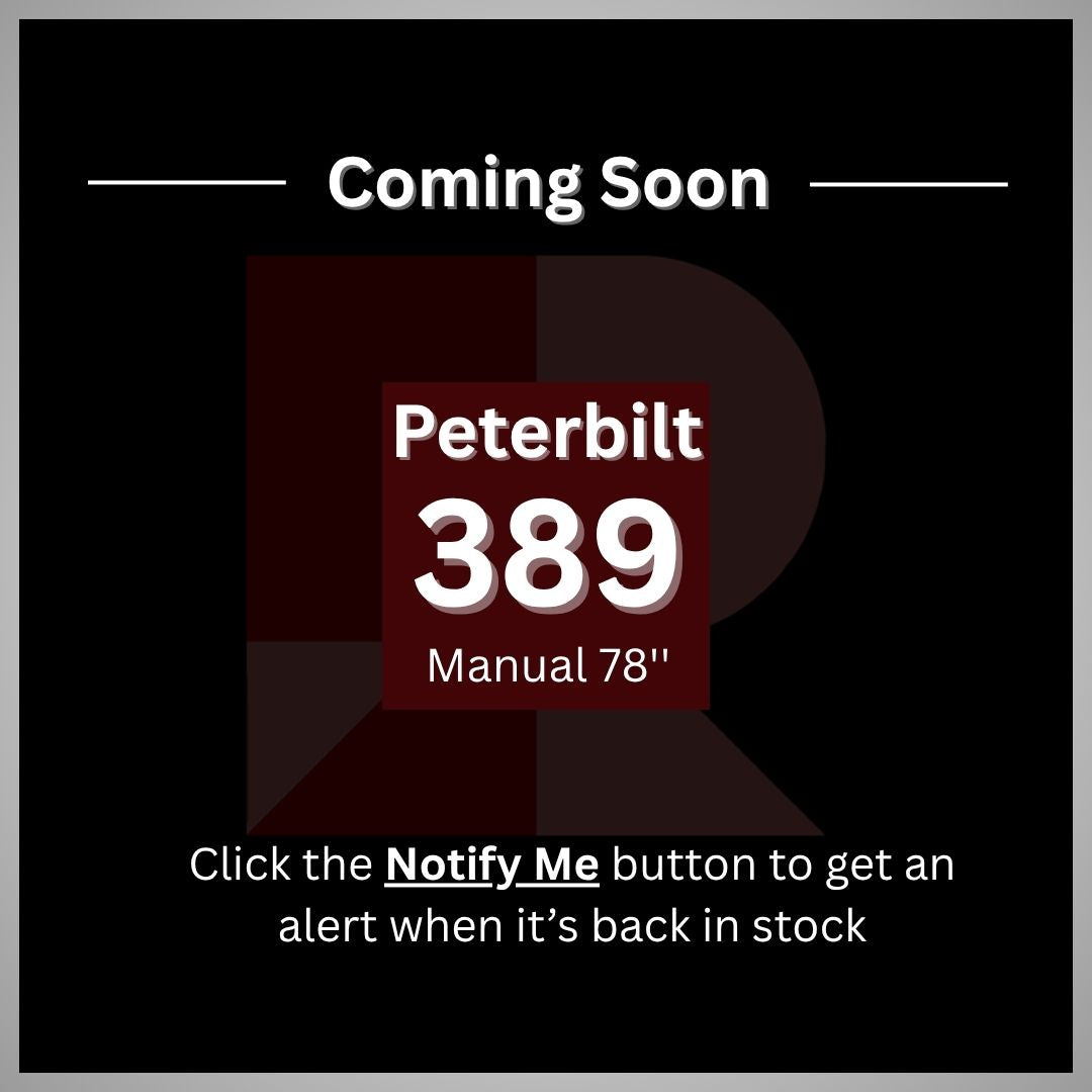 Peterbilt 389 Manual 78''