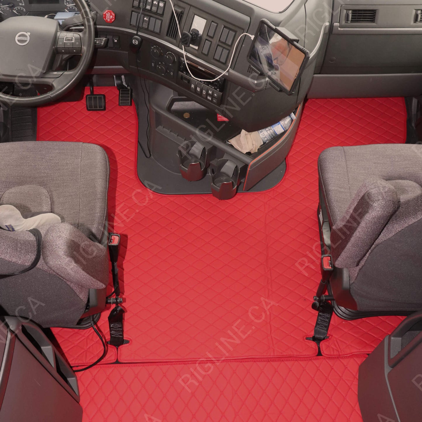 Volvo VNL760 Floor Mats 2019-2024(Without Convertible Table)