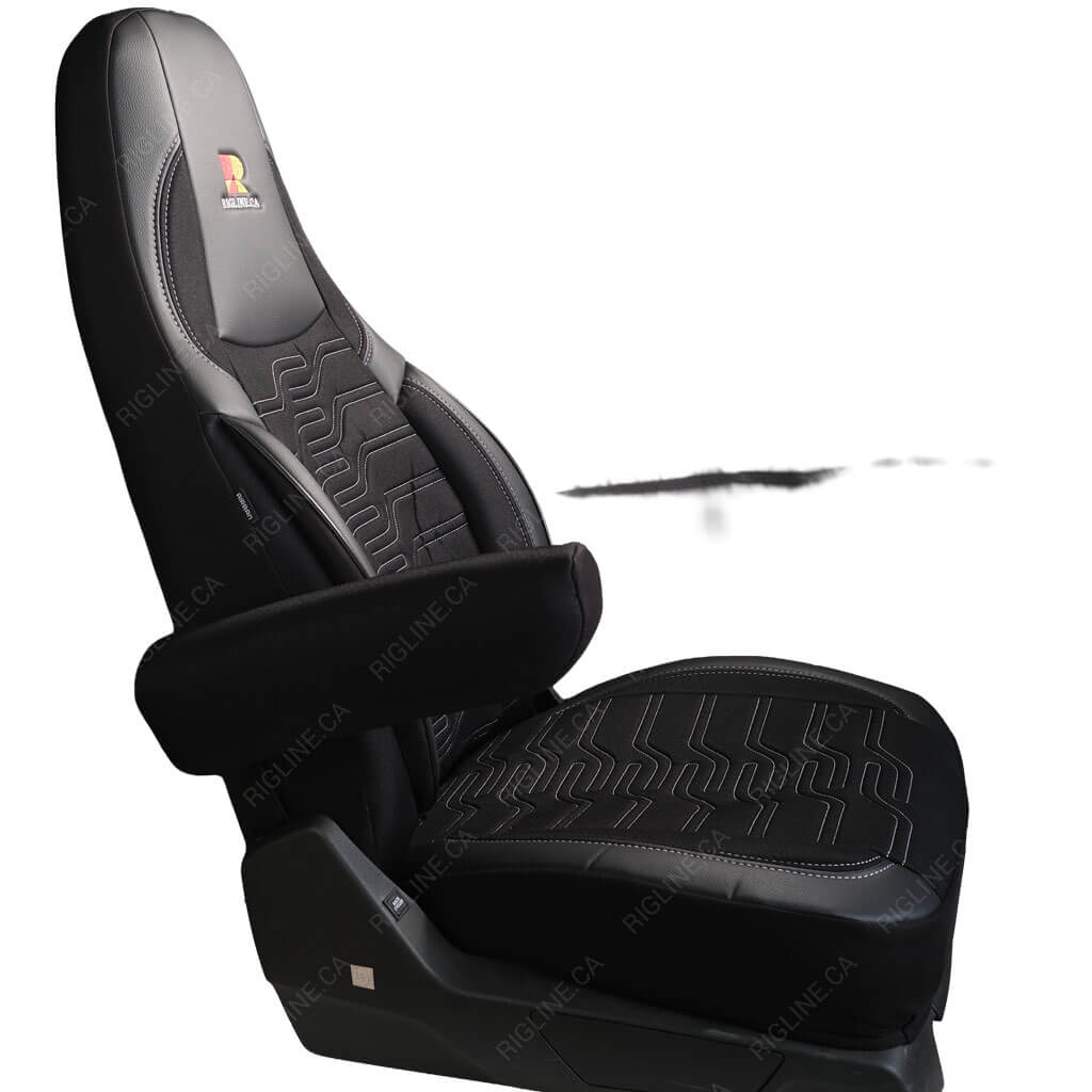 Volvo VNL 760 & 860 Leather & Cloth Seat Cover