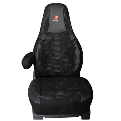 Volvo VNL 760 & 860 Leather & Cloth Seat Cover