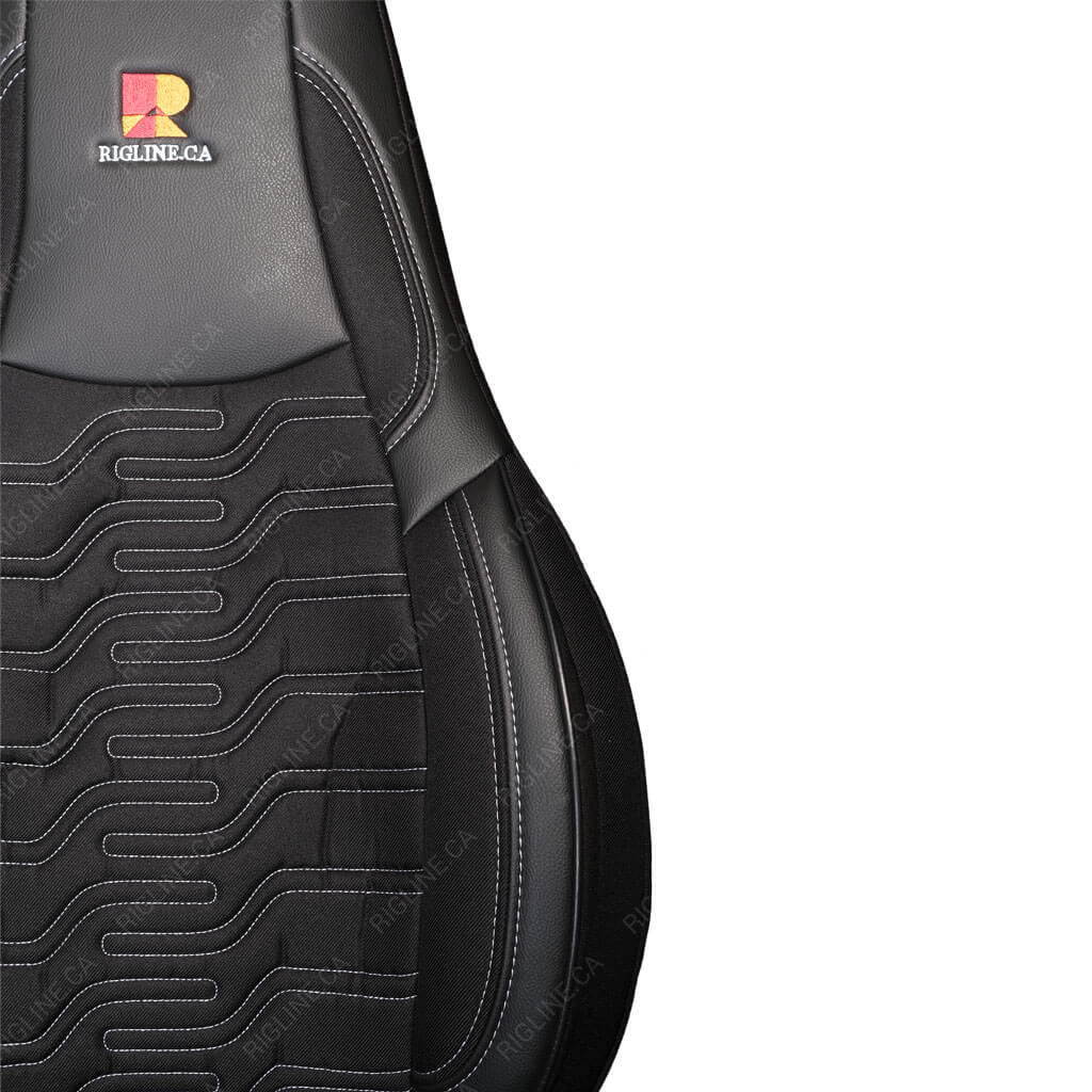 Volvo VNL 760 & 860 Leather & Cloth Seat Cover