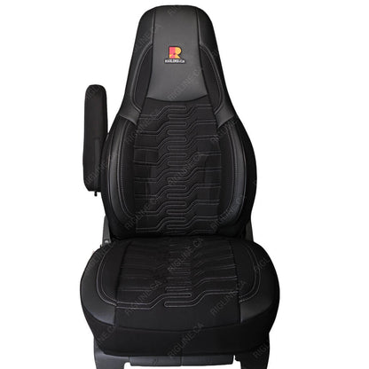 Volvo VNL 760 & 860 Leather & Cloth Seat Cover