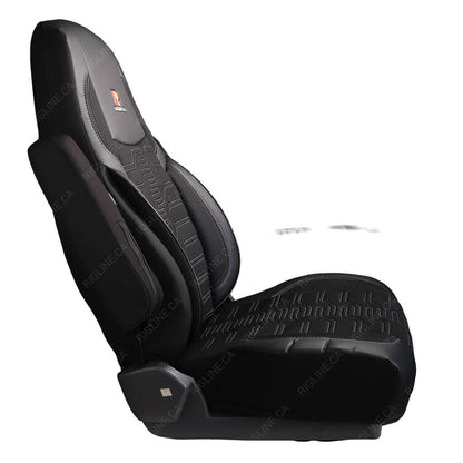 Freightliner Cascadia 2019-2025 33" Leather & Cloth Seat Cover